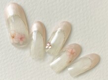 ネイルーク(Nailuke)/2023年３月＆４月の定額ネイル