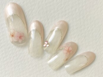 ネイルーク(Nailuke)/2023年３月＆４月の定額ネイル