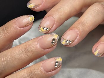 ネイルサロン プール ヴー(Nail Salon Pour Vous)/【人気定額】ミラーフレンチ