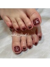 アイディー(i-dee)/マグネット×ヒョウ柄ネイル★