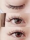 アイラッシュ ミーハ(eyelash mi-ha)の写真/《LEDマツエク導入サロン》他では取り扱いのないカールやカラーラッシュを豊富にご用意♪細かくデザインOK!
