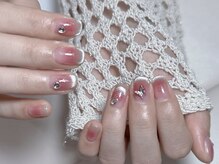 ヴィーナスネイル(Venus Nail)/チークネイル　ワンホンネイル