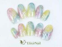エリクサーネイル 渋谷(Elixir Nail)/定額bカジュアル/クーポン使用