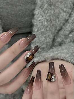 アイネイル(AI Nail)の写真/自爪の形や長さにお悩みの方に◎スカルプで自然に美しく長さをプラス♪豊富なデザインへ幅広く対応可能！