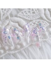 たゆ ネイル(たゆnail)/ラメグラデーションネイル