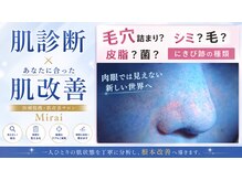 ミライ(Mirai)の雰囲気(医療提携/国家資格/美容,栄養の資格有!!全メニュー肌診断付き♪)