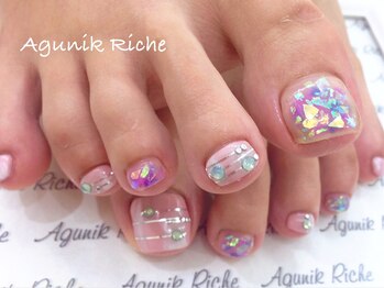 アグニークリッシェ(Agunik Riche)/【フットネイル】