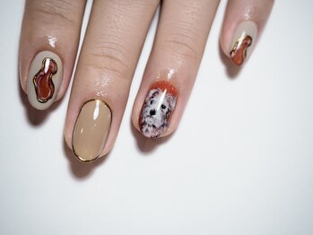 ネイルアトリエキジ(KIJI)/絵画ネイル