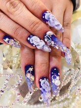 エスフィーネイルサロン ブリーユ(Esfy nailsalon Brille)/3Dバラネイル