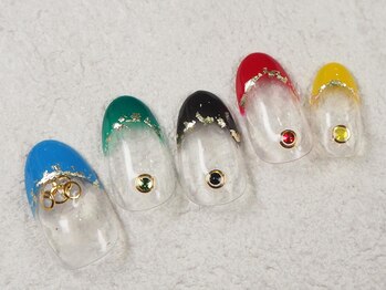 ケージュール(Kjour)/カラフtル　フレンチ　