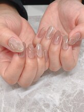 リジョイスヘア エン(REJOICE hair EN)/【柔らかなニュアンスネイル】