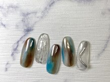 ネイルサロン インプレス(Impress)/クリアミラーネイル