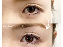 アイラッシュループ(eyelash LOOP)の雰囲気（ラッシュリフトでビューラーいらず！２４時間上向きキープ♪）