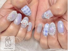 ネイルズガッシュ 溝の口店(NAILs GUSH)/ガーリー/ワンホン/持ち込み