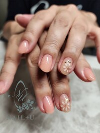 ぷっくりお花nail