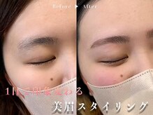 アンジェアイ ひばりヶ丘店(angeeye)の雰囲気（垢抜けのカギは眉♪脱毛WAXシートで産毛までしっかりキャッチ！）