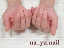 ナユネイル(na_yu.nail)/自爪風クリアネイル 72/72