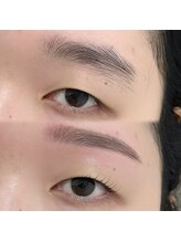 チルアンドアイ 千葉駅前店(Chill&Eye)/美眉スタイリング/BeforeAfter