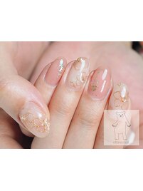 春ネイル 桜ネイル