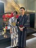 【夏フェス・花火大会・お祭り】　浴衣着付け+簡易ヘアセット　　¥9,800