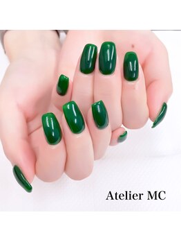 アトリエ エムシー 新富町(Atelier MC)/ワンカラーネイル