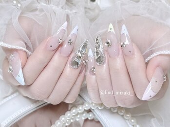 リンドネイル バイ モカ アンド ララ(Lind nail by moca and LaLa)/【mizuki】フレンチネイル