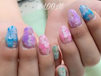 ネイルサロン ブルーム(BLOOM)/アート込みスカルプ634