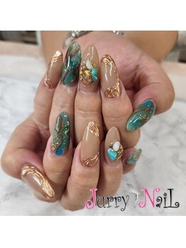 ジュリーネイル 所沢店/大理石ネイル