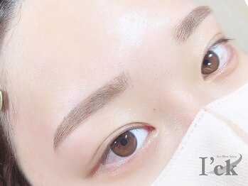 アイック 錦糸町駅前店(I’ck)/眉毛WAXデザインで並行美眉♪