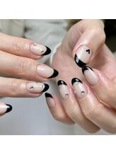 ニアウネイル(niau nail.)/Base color French