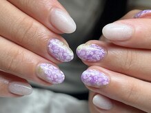 ネイルサロン プール ヴー(Nail Salon Pour Vous)/【人気定額】アジサイネイル