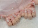 チークネイル ¥8000+追加
