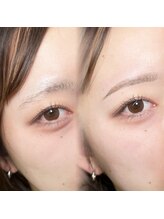 チルアンドアイ 千葉駅前店(Chill&Eye)/美眉スタイリング/BeforeAfter