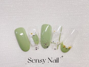センシー ネイル スタジオ(Sensy Nail Studio)/可愛いフラワーネイル