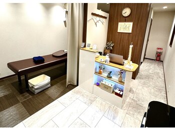 ととのうはらこ整体院/清潔で綺麗な店内