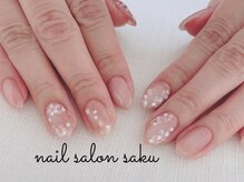 サク(saku)/持ち込み/手描きアート/桜