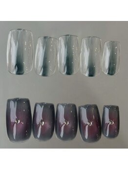 ロウズネイル 立川店(LOEWS NAIL)/定額Art（シンプル/ニュアンス）