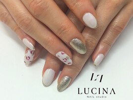 s-121 ひょう柄ネイル