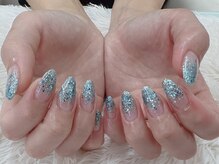 みんなのネイルサロン/ラメグラデーション