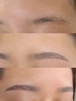 アイラッシュ ミーハ(eyelash mi-ha)の写真/《ハリウッドブロウリフト》眉毛の毛流れを自由自在に操れる！一気にトレンド感のある垢抜け美眉&faceへ♪