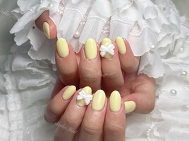 ワンカラーパーツネイル