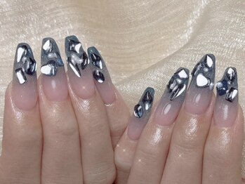 ミナ 渋谷店(Mina)/チップ長だし持ち込みデザイン