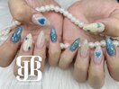 ミラーアートネイル