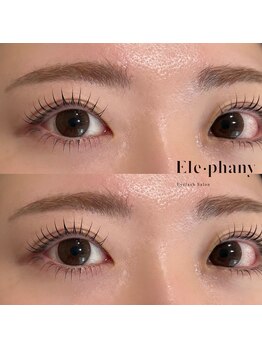 エレファニー(Ele phany)/まつ毛パーマ上下