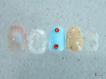 アイネイルズ 横浜WEST店(I-nails)/個性派シンプルマグアート¥9480