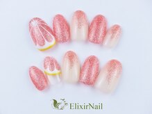 エリクサーネイル 新橋(Elixir Nail)/定額a シンプル/クーポン使用