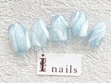 アイネイルズ 梅田店(I nails)/マグネットうねうね￥8200