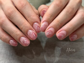 エクラス 銀座(Heclats)/ニュアンスネイル/ピンクネイル