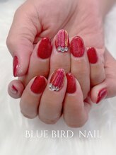 ブルーバードネイル(Blue bird nail)/バカラnail