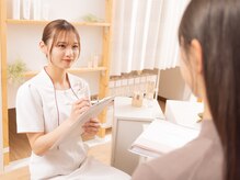 メナードフェイシャルサロン 坂戸芦山公園前/カウンセリング風景